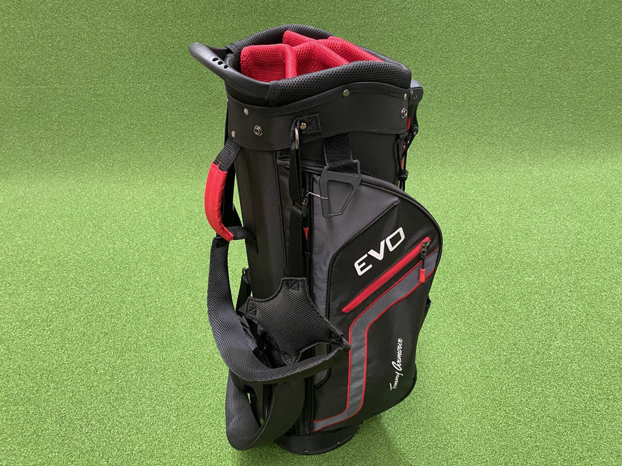 Tommy Armour Evo 6-Way Stand Bag With Raincover (LIKE NEW) - front view