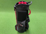 Tommy Armour Evo Black/Red 6-Way Stand Bag With Raincover *Like New*