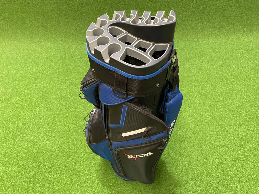 RAM Silencio 14-Way Cart Bag (LIKE NEW) - top divider