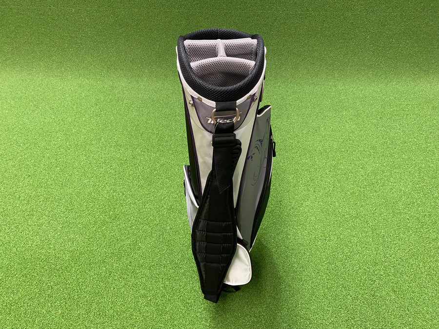 TiTech 6-Way Cart Bag With Raincover (EXCELLENT) - side view