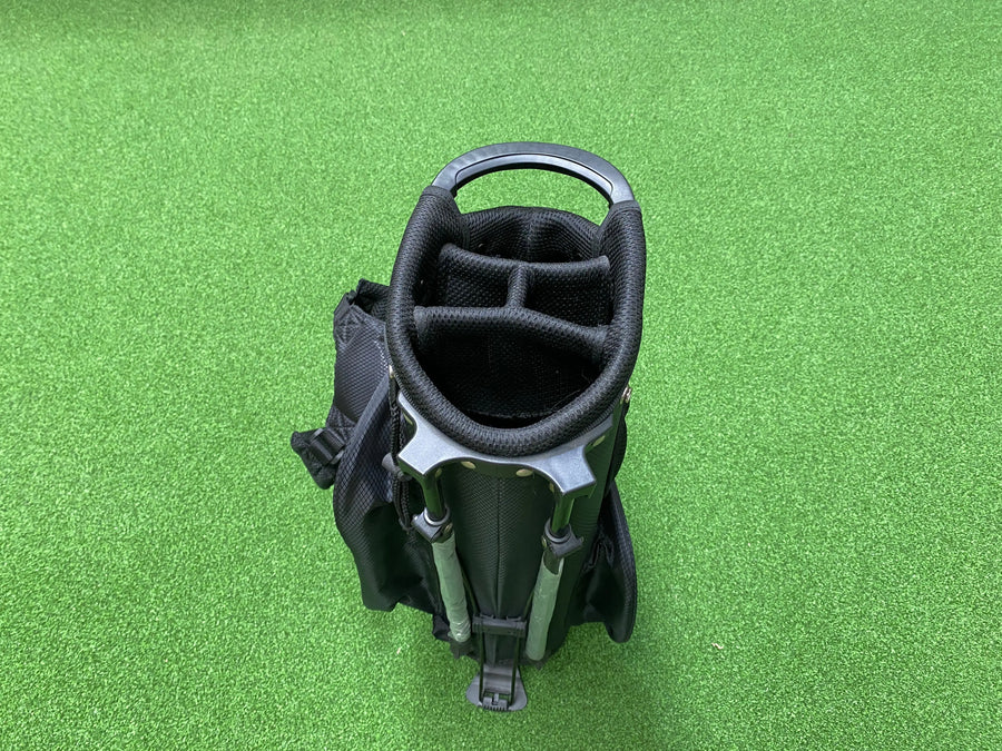 Black Fabric Junior 4-Way Stand Bag (LIKE NEW) - back view