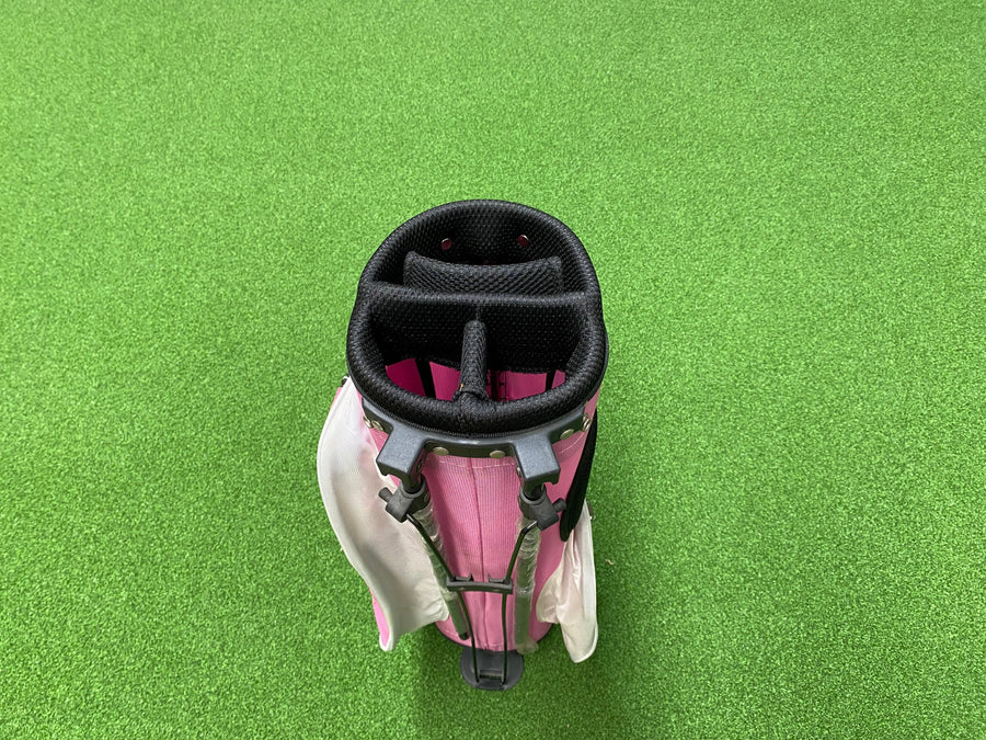 Tigeroar Junior Pink Stand Bag (LIKE NEW) - back view