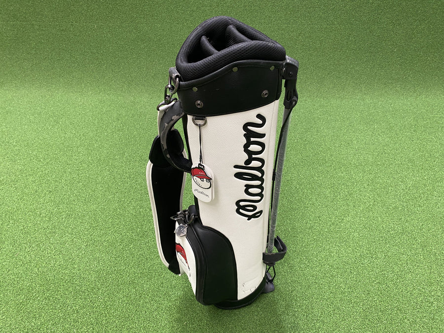 Malbon Black/White 3-Way Stand Bag (USED) - front view