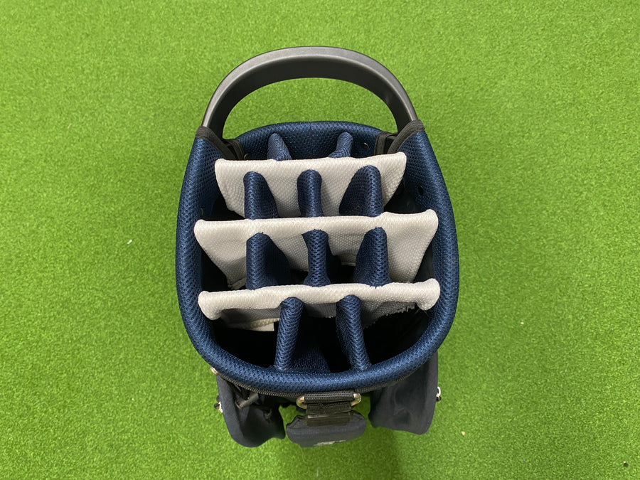 EverGolf 14-Way Navy Cart Bag (USED) - back view