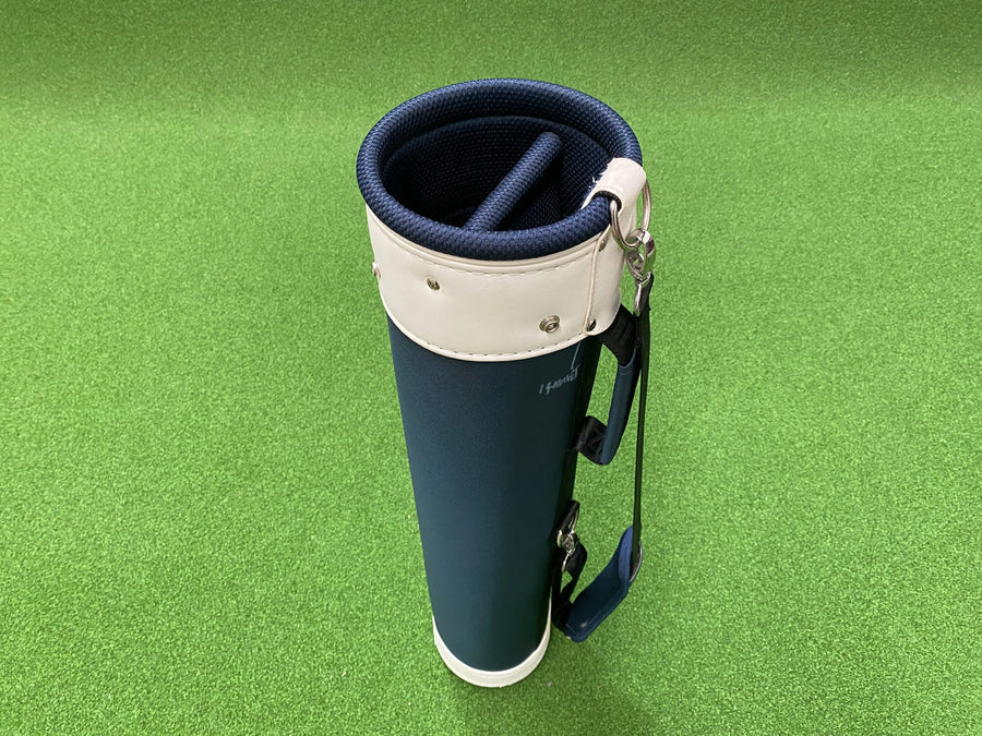 Hazzys Navy Range Bag With Cover - detail view