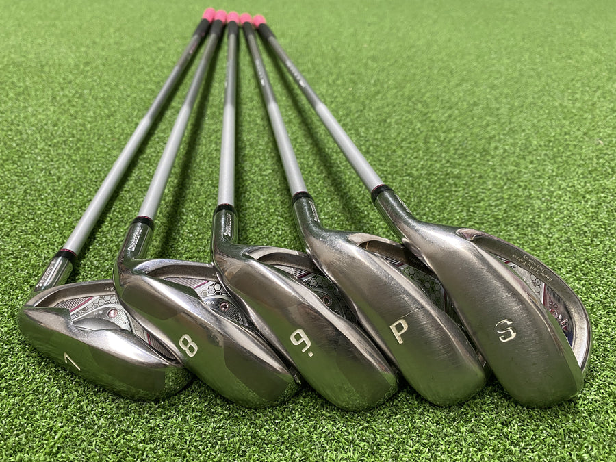 Bridgestone Tourstage ViQ CL 7-9, PW, SW Ladies Iron Set (USED) - front view