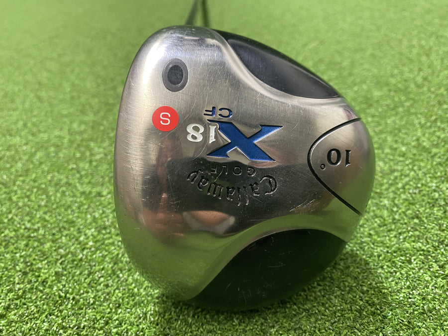 Callaway X-CF Driver 10° Stiff (USED) - clubface
