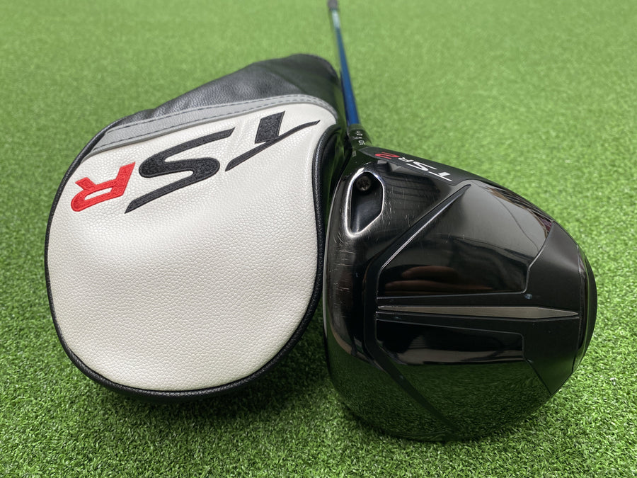 2023 Titleist TSR2 Driver 9.0° Stiff Flex (USED) - clubface