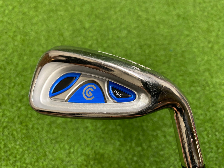 Cleveland CG-C Iron Set (5-9, PW, SW) Stiff Steel (USED) - sole