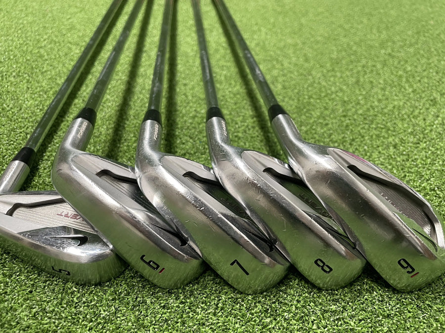 2013 Nike VRS Covert 5-9 Iron Set (EXCELLENT) - clubface