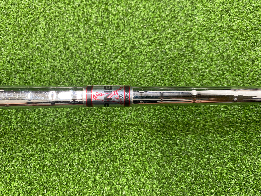 PING Zing Iron Set 3-9, PW - grip detail (worn)