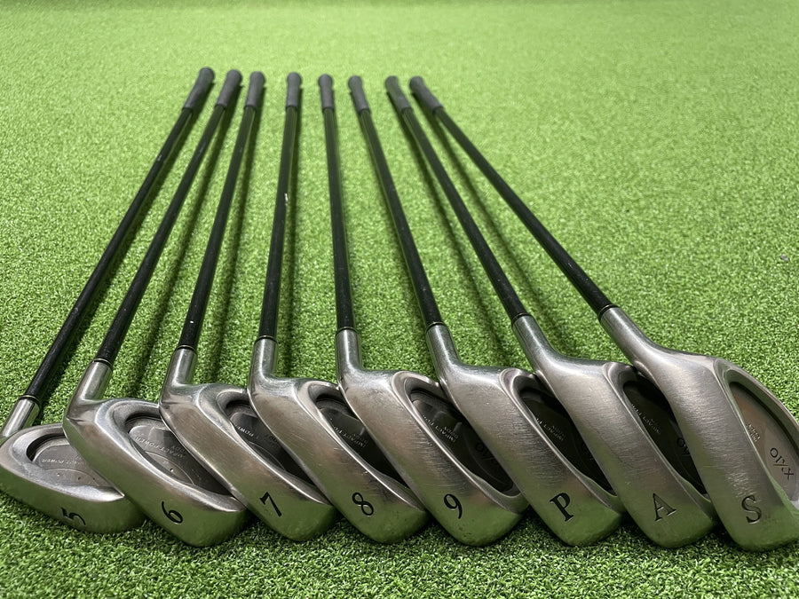 XXIO Impact Power Body 5-PW Iron Set Stiff (USED) - full set