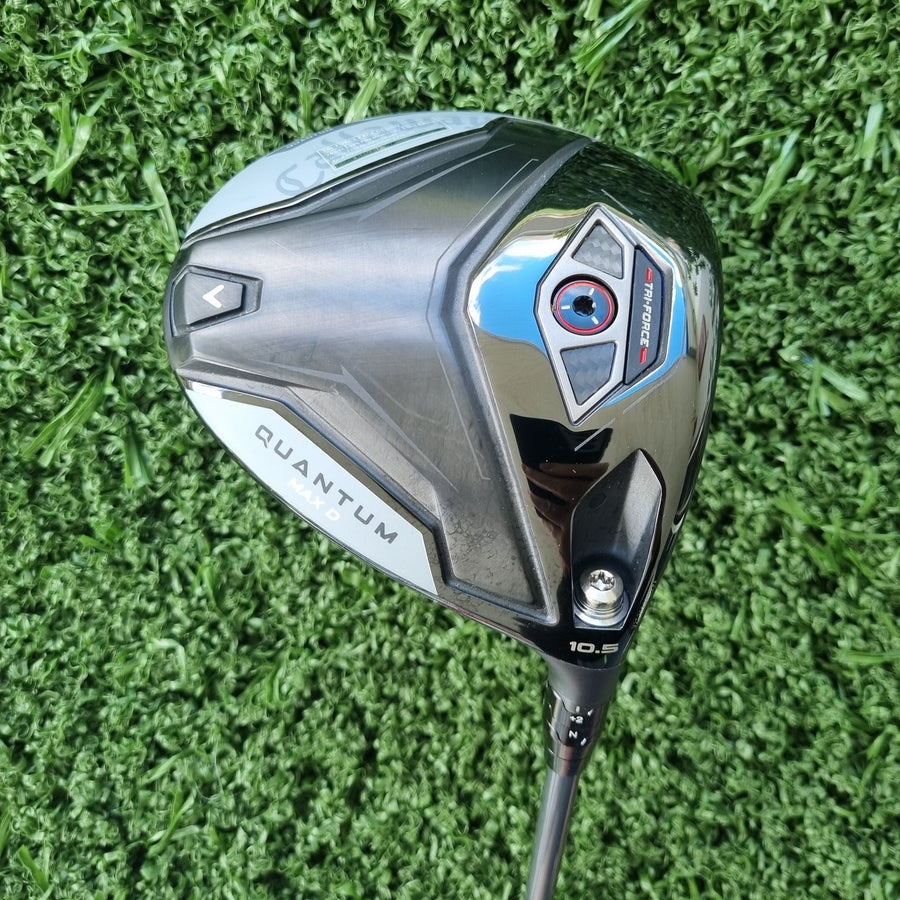 Callaway Quantum Max D Driver 10.5° Regular (Ex Demo) - club head crown