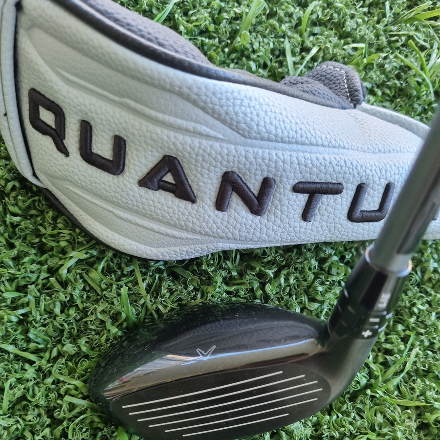 Callaway Quantum Max Hybrid 21° Stiff (Ex Demo) - head and headcover