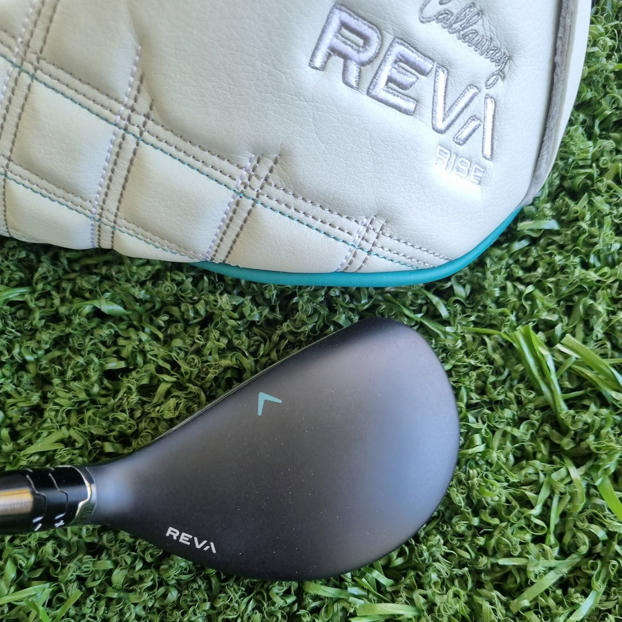 Callaway Reva Rise Hybrid 26° Ladies (Ex Demo) - head and headcover