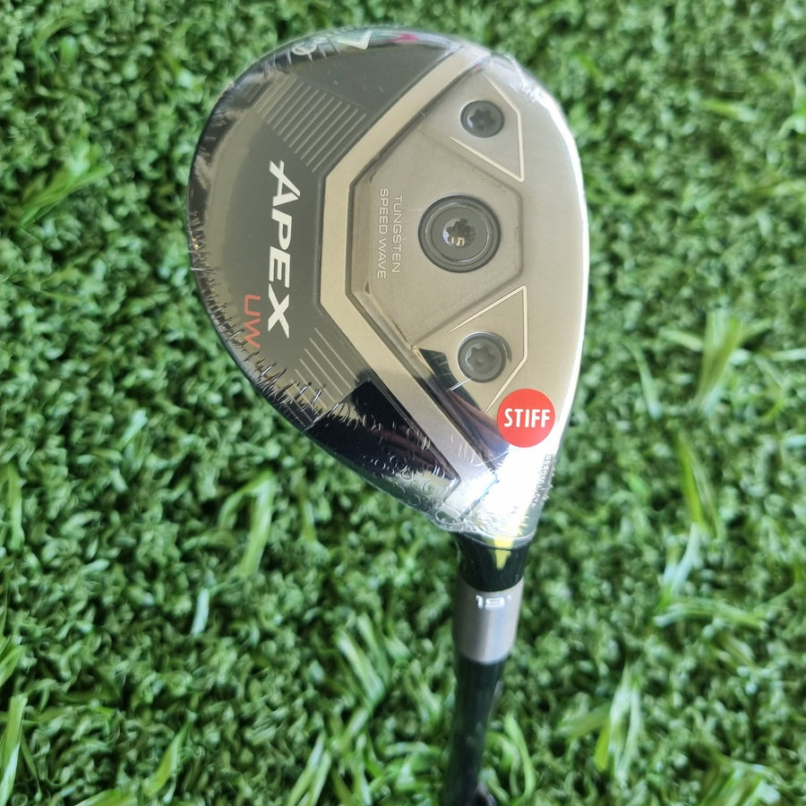 Callaway Apex UW Utility Wood 19° Stiff (NEW) - crown