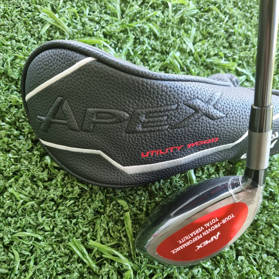 Callaway Apex UW Utility Wood 19° Stiff (NEW) - head and headcover