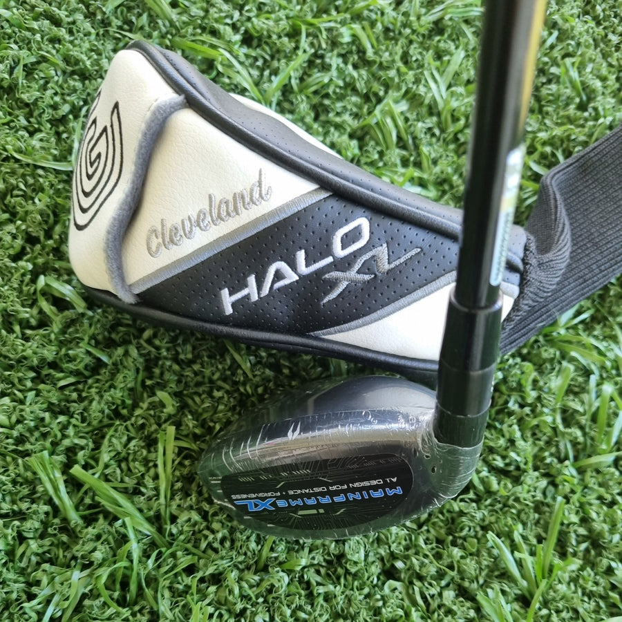 Cleveland Halo XL Hybrid 18° Stiff (NEW) - head and headcover