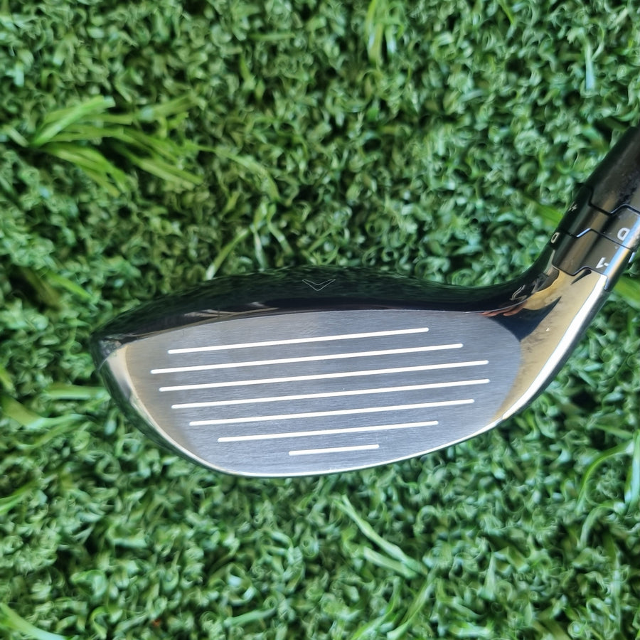 Callaway Paradym X Hybrid #3 Stiff Right Handed (USED) - club face