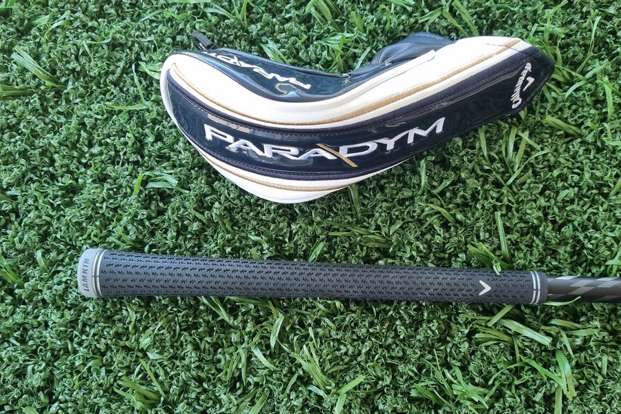 Callaway Paradym X Hybrid #3 Stiff Right Handed (USED) - headcover and grip