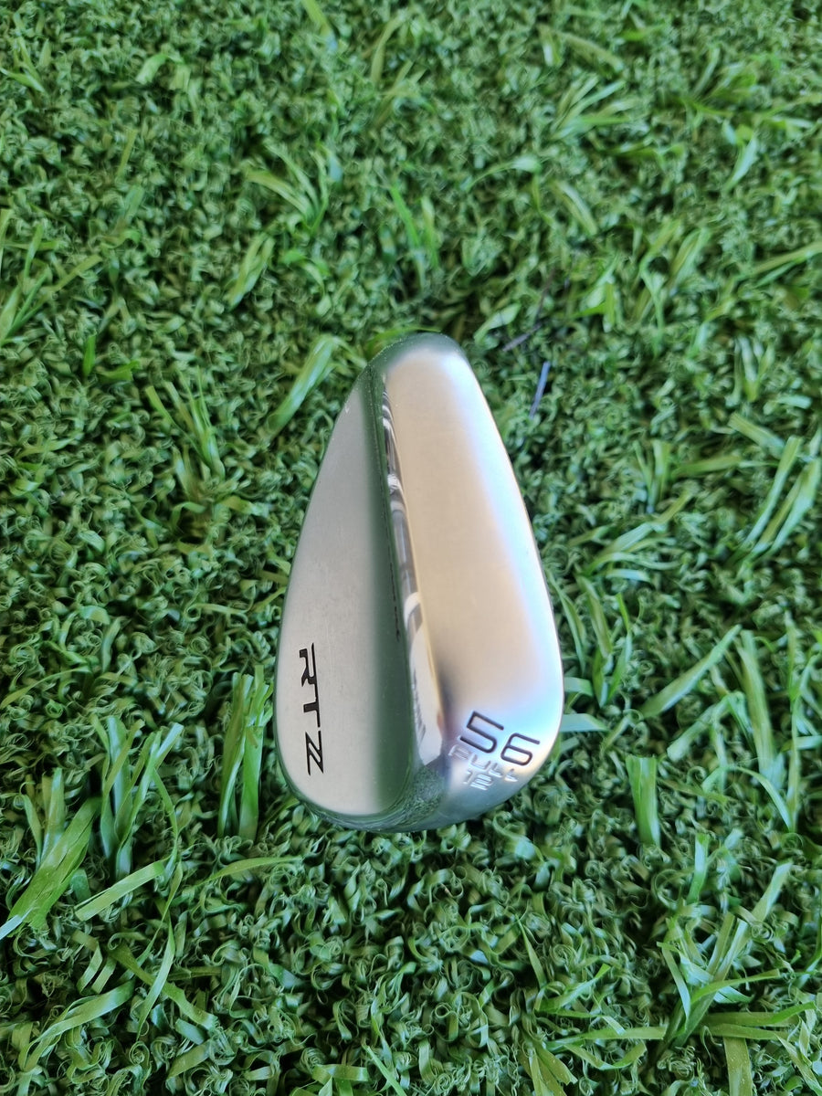 Cleveland RTZ Wedge Left Hand 56 Deg 12 Bounce (Ex Demo USED) - toe stamp showing 56 degree loft and 12 bounce