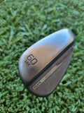 Titleist Vokey SM10 Jet Black Wedge 60 Deg 14K Grind (Ex Demo USED) - toe stamp showing 60 degree loft and 14K grind