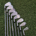 Titleist T200 Iron set 4-PW & 48 AMT Black STIFF (USED)