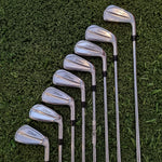 Titleist T200 Iron set 4-PW & 48 AMT Black STIFF (USED)
