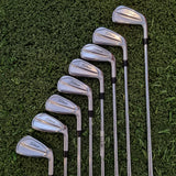 Titleist T200 Iron set 4-PW & 48 AMT Black STIFF (USED)
